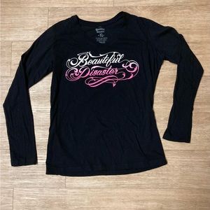 Beautiful Disaster Long Sleeve shirt